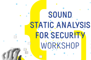 Sound Static Analysis for Security workshop