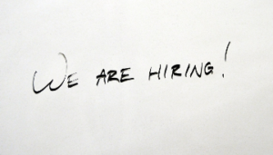 We are hiring!