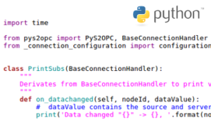 Python Front-end for S2OPC